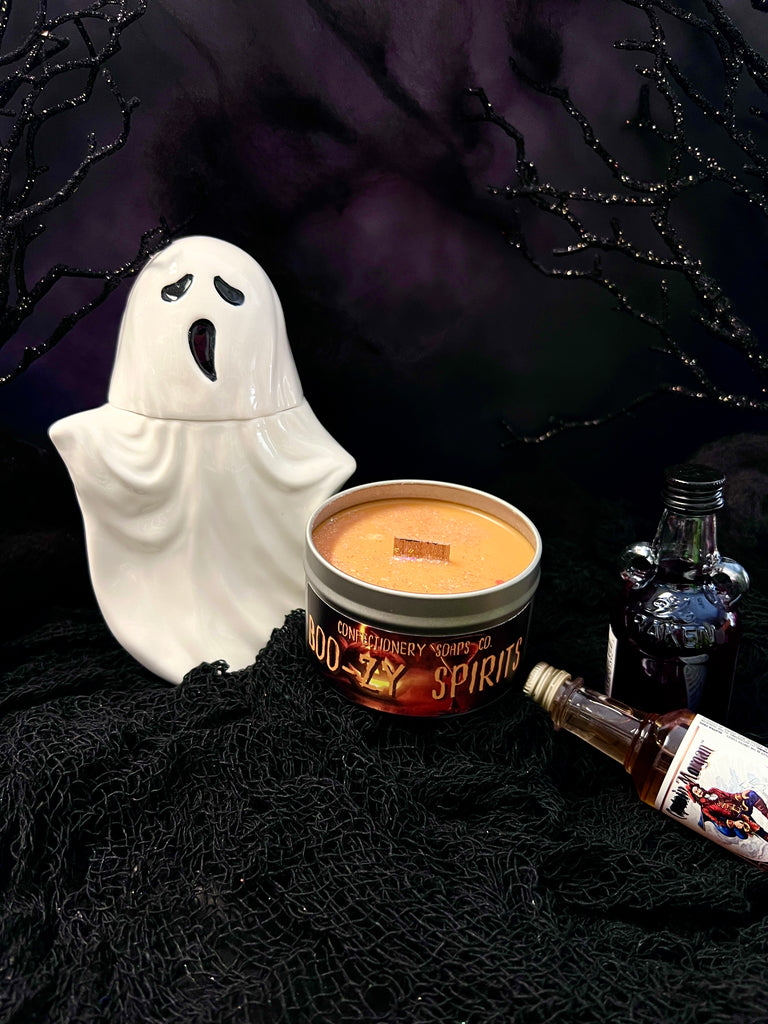 Boo-zy Spirits Candle